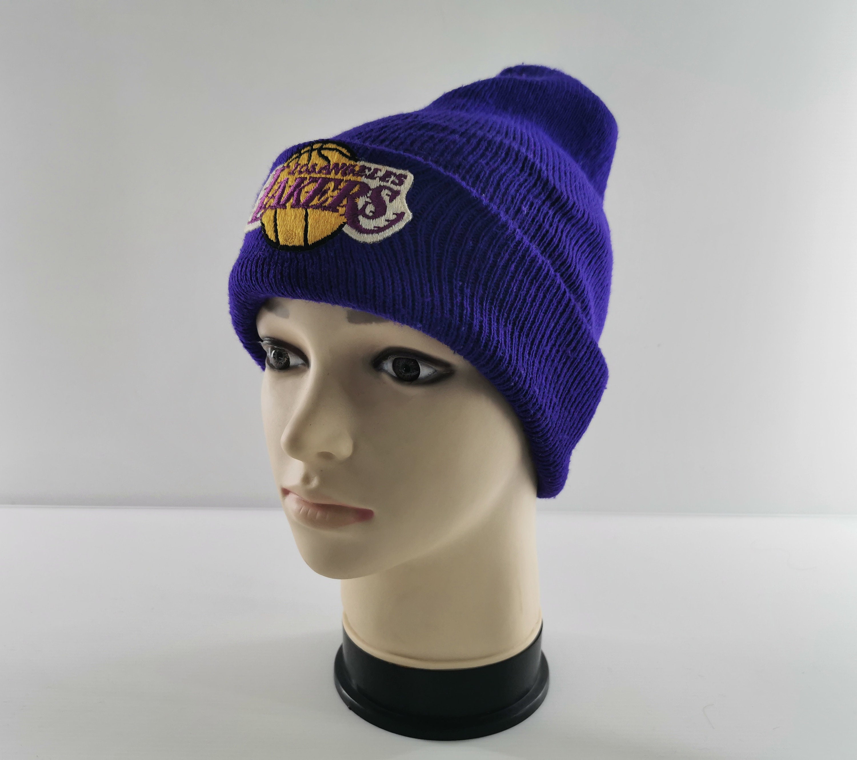 TIE DYE KNIT BEANIE HWC LOS ANGELES LAKERS - SBL Headwear & Socks