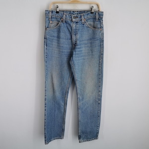 Levis Jeans Vintage 90s Levis Lot 505 Denim Jeans Size 34/32x33