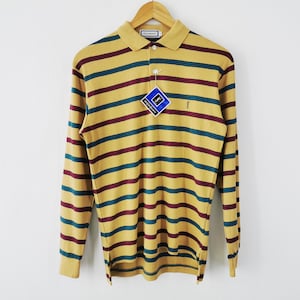 Yves Saint Laurent Shirt Vintage Yves Saint Laurent Longsleeve Polo Shirt With Tag Size S