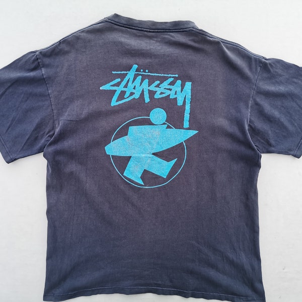 Stussy Camicia Vintage Stussy T Shirt Taglia L