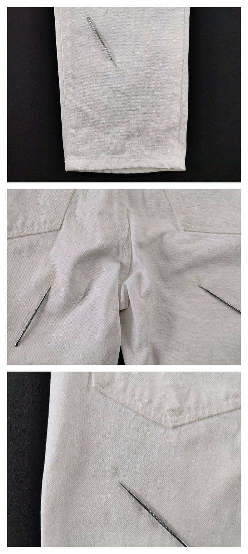 Edwin Jeans Distressed Vintage Edwin Color Denim Jeans Pants Size 29/30x30 image 10
