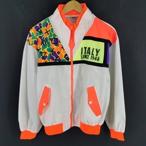 San Marco Jacket Vintage San Marco Logos Windbreaker Jacket Size L