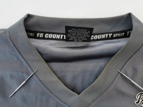 FB County Shirt Vintage FB County Mesh Jersey Shirt Size 2XL