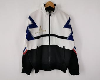 Vtg & Rare Le Coq SPORTIF 70's/80's Made in France Blue-grey