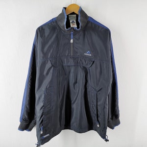 Adidas Jacket Vintage Adidas Pullover Windbreaker Jacket Size L