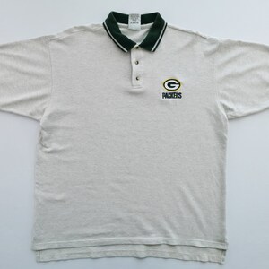 Packers Shirt Vintage Packers American Football Polo Shirt Size XL zdjęcie 3