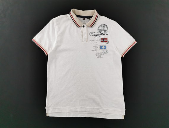 Napapijri, Napapijri Shirt Vintage Napapijri Polo Shirt Size M