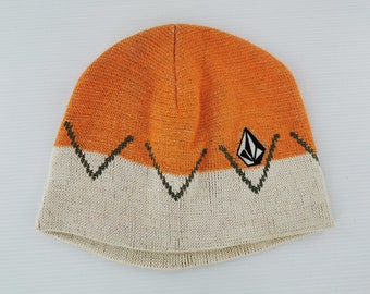 Volcom Hat Vintage Volcom Ski Beanie Hat Snow Cap Made In USA