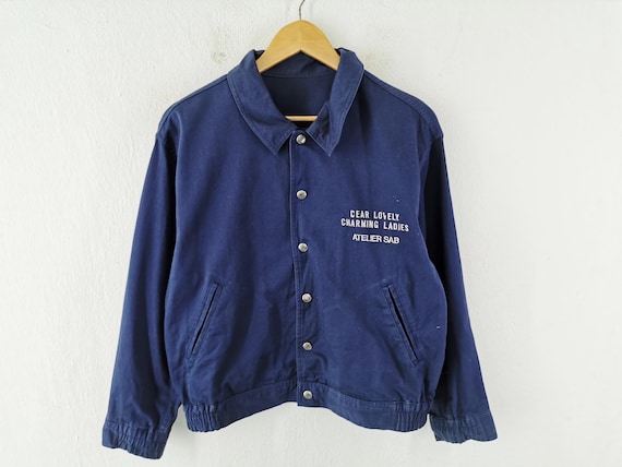 Atelier Sab Jacket Vintage Atelier Sab Harrington Jacket Size L