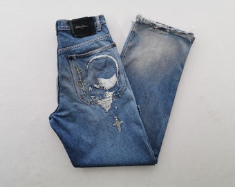 Sean John Jeans Distressed Size Size 18 Denim Sean Baggy Etsy - Pants Jeans 29/30x30 John