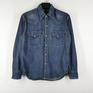 Levis Shirt Distressed Levis Red Tab Western Button Shirt Made In Japan Size L