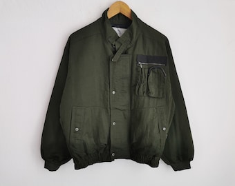 RAKAN-jack Vintage RAKAN-bomberjack gemaakt in Japan, maat M