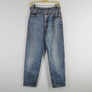 Spodnie jeansowe Wrangler Jeans w stylu vintage, zniszczone, rozmiar 29/30x31 zdjęcie 4