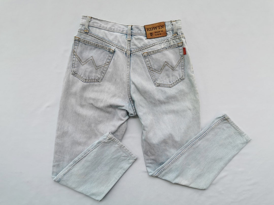 Edwin Jeans Distressed Vintage Size 31 Edwin Made in USA Denim