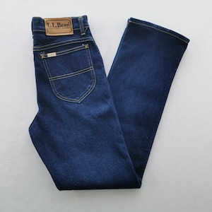 LL Bean Jeans Vintage LL Bean Denim Jeans Pants Made In USA Size 30