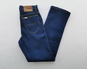 LL Bean Jeans Vintage LL Bean Denim Jeans Pants Made In USA Size 30