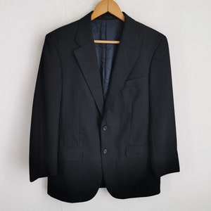 Burberry Jacket Vintage 90&#39;s Burberry Blazer Coat Jacket Made In Japan Size L