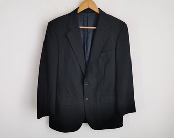 BURBERRYS Vintage Mens Blazer 80s Authentic Burberry of