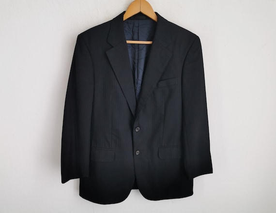 Burberry Jacket Vintage 90 s Burberry Blazer Coat Jacket Made in