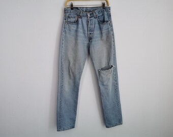 Levis Jeans Distressed Vintage Levis Denim Jeans Pants Made In USA Size 31