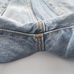 Spodnie jeansowe Wrangler Jeans w stylu vintage, zniszczone, rozmiar 29/30x31 zdjęcie 10
