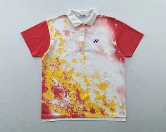 Camiseta Yonex vintage, fabricada en Japón, talla L.