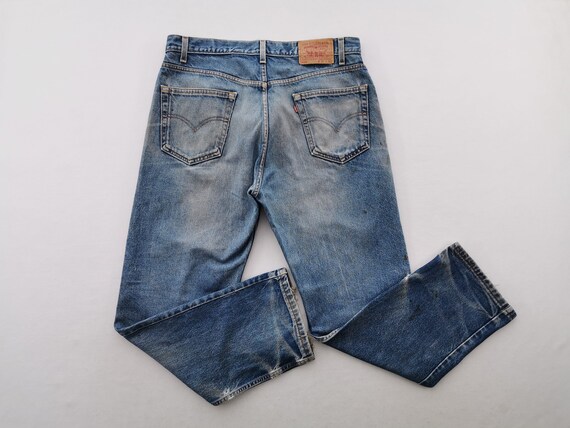 Levis Distressed Jeans Vintage Levis Lot 505 Deni… - image 5