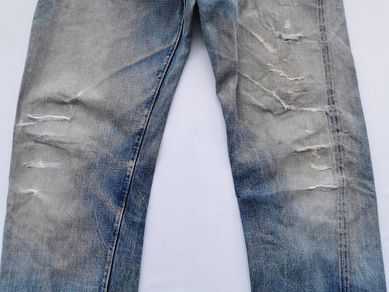 Cloze Jeans Distressed Size 32 Cloze Jeans Selvedge Denim Jeans Pants Size 3132x32.5
