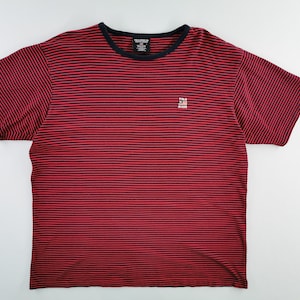 Polo Ralph Lauren Shirt Polo Jeans Ralph Lauren Gestreiftes T-Shirt Gr. L