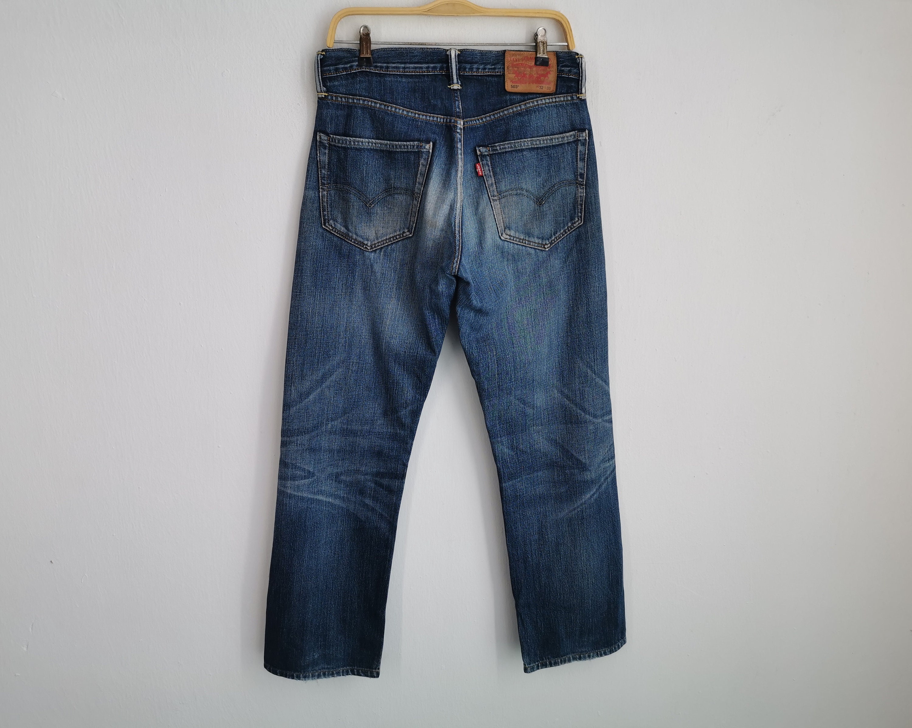 Levis Jeans Distressed Levis Lot 503 Denim Jeans Pants Size