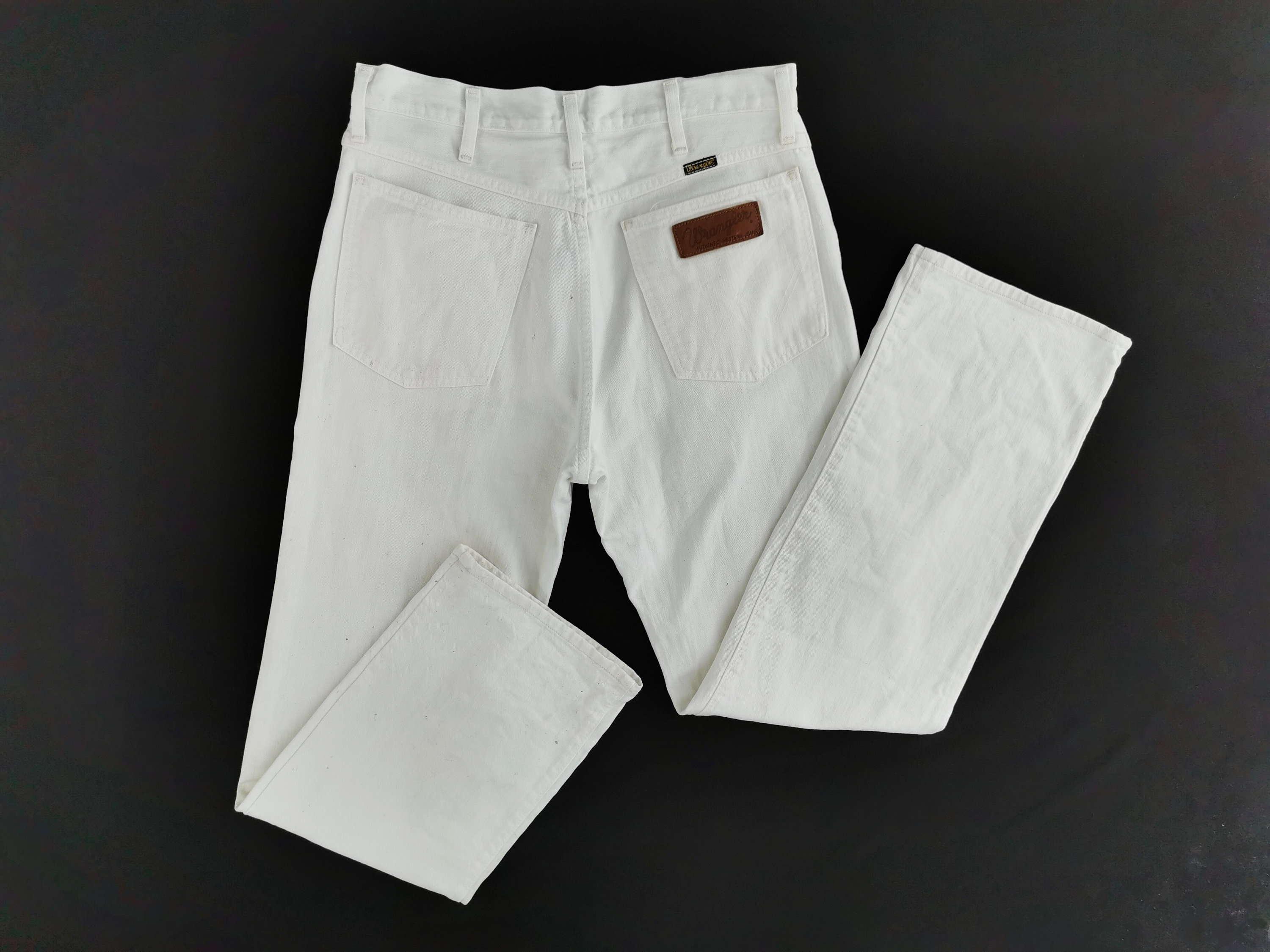 White Wrangler Jeans