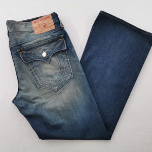 True Religion Jeans Vintage True Religion Made In USA Bootcut Denim Jeans Size 36