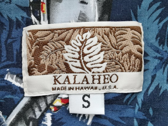 Kalaheo Shirt Vintage Kalaheo Hawaii Floral Over … - image 5