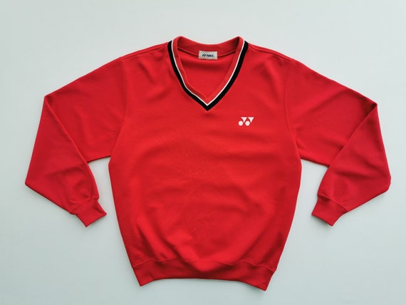 Yonex Sweatshirt Vintage 90s Yonex Pullover Sweatshirt Size S Etsy