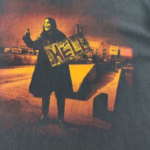 Ozzy Osbourne Distressed Shirt Vintage 90s Ozzy Osbourne English Rock Band T Shirt Size L