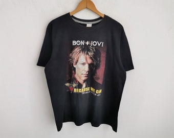 Vintage 1990s Bon Jovi Forever Band T-shirt / Band Tee