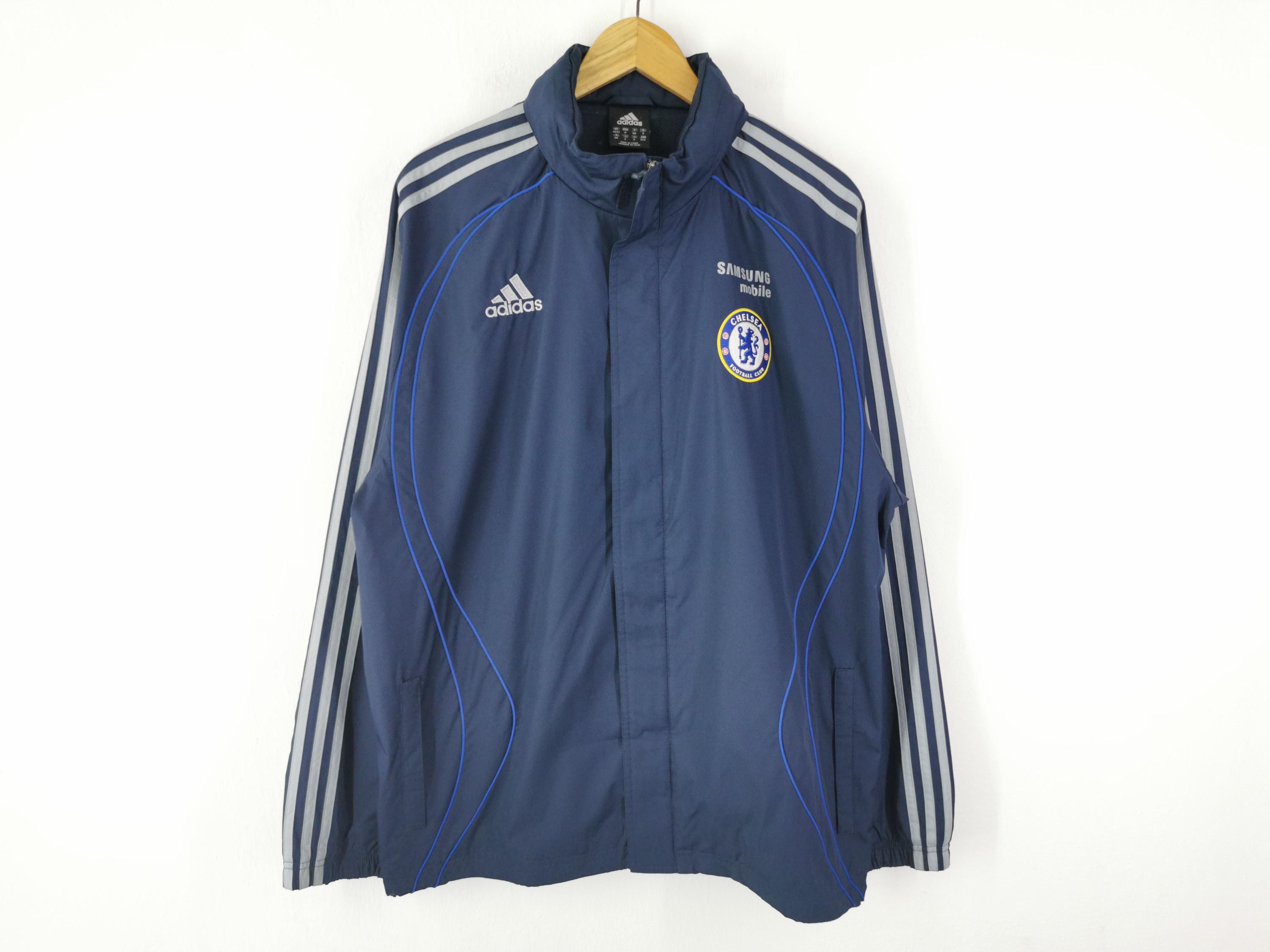 Adidas Chelsea Fc Football Soccer Track Jacket Size JP S