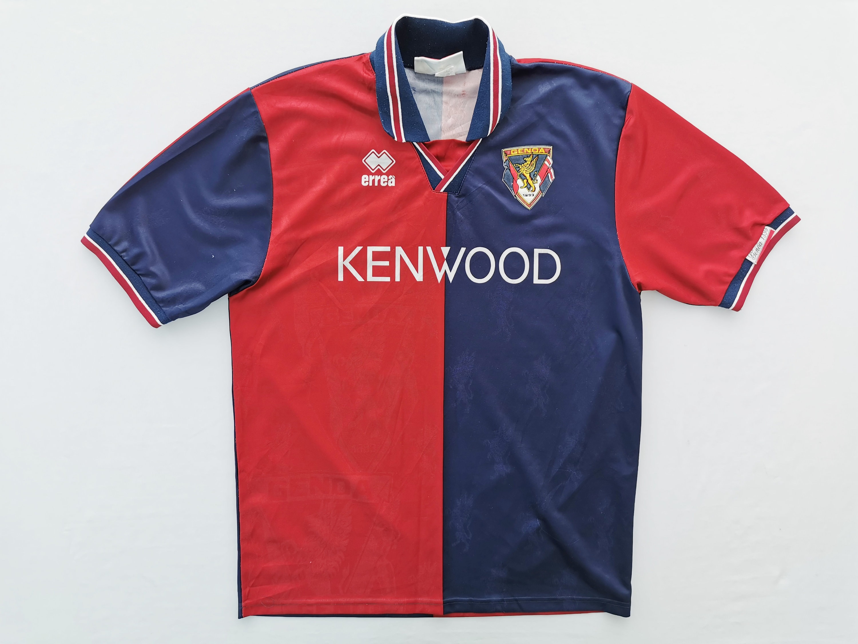 Genoa Shirt Vintage Genoa by Errea Kenwood Made in Italy