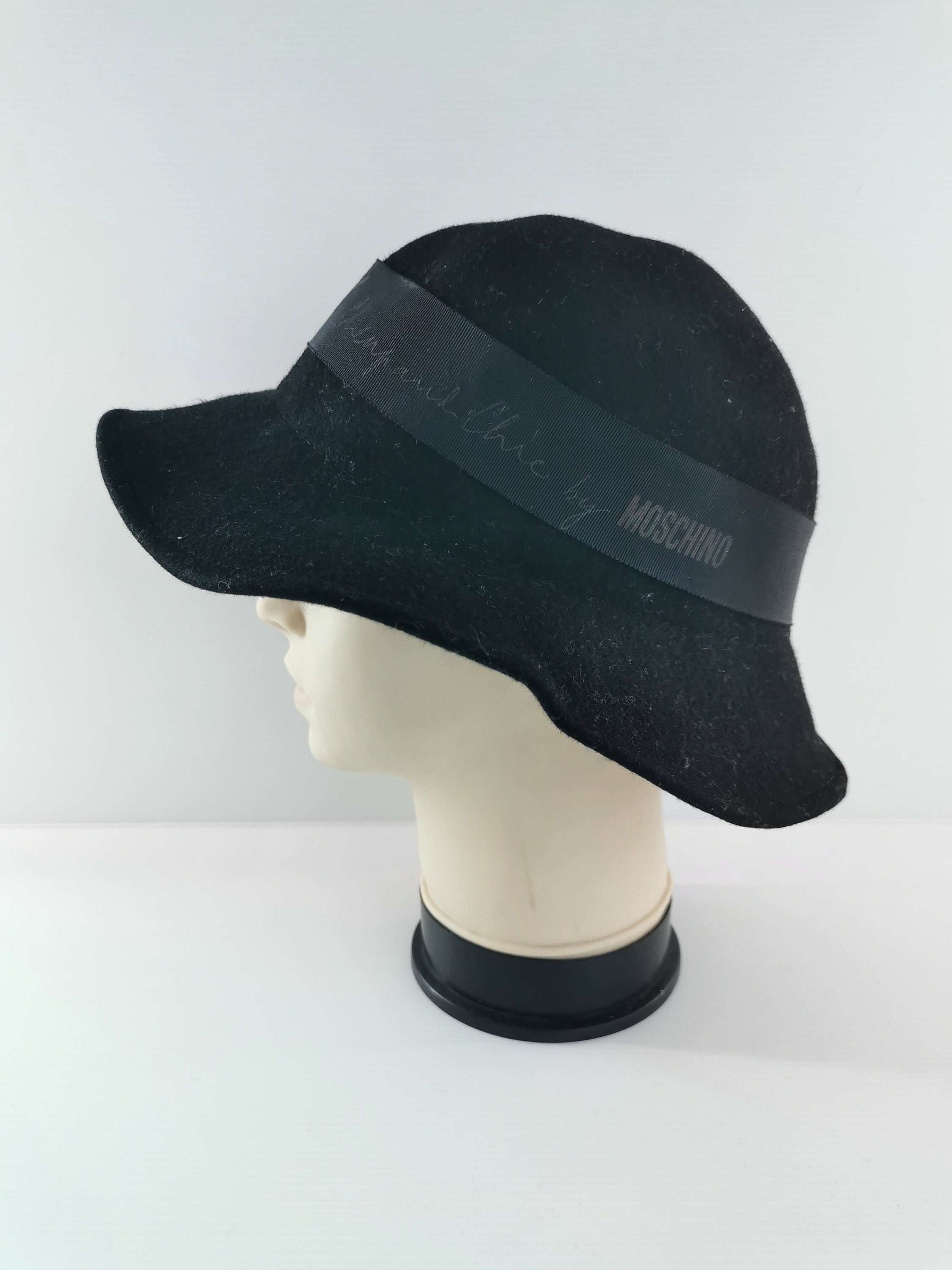 MOSCHINO モスキーノ HATS ハット　ネイビー MOSCHINO モスキーノ HATS ハット ネイビー