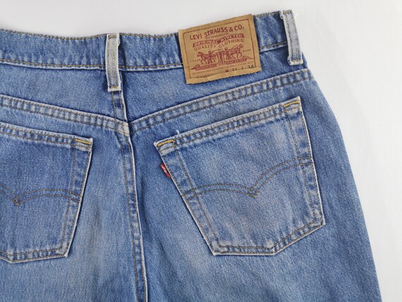 Levis 520-0217 Jeans Distressed Vintage Size 30 L… - image 9