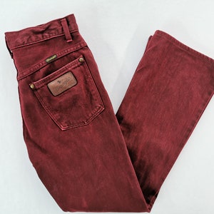 Wrangler Jeans Slitna Vintage Storlek 29 Lady Wrangler Tillverkade I Japan Denim Jeans Byxor Storlek 28/29x28 bild 5