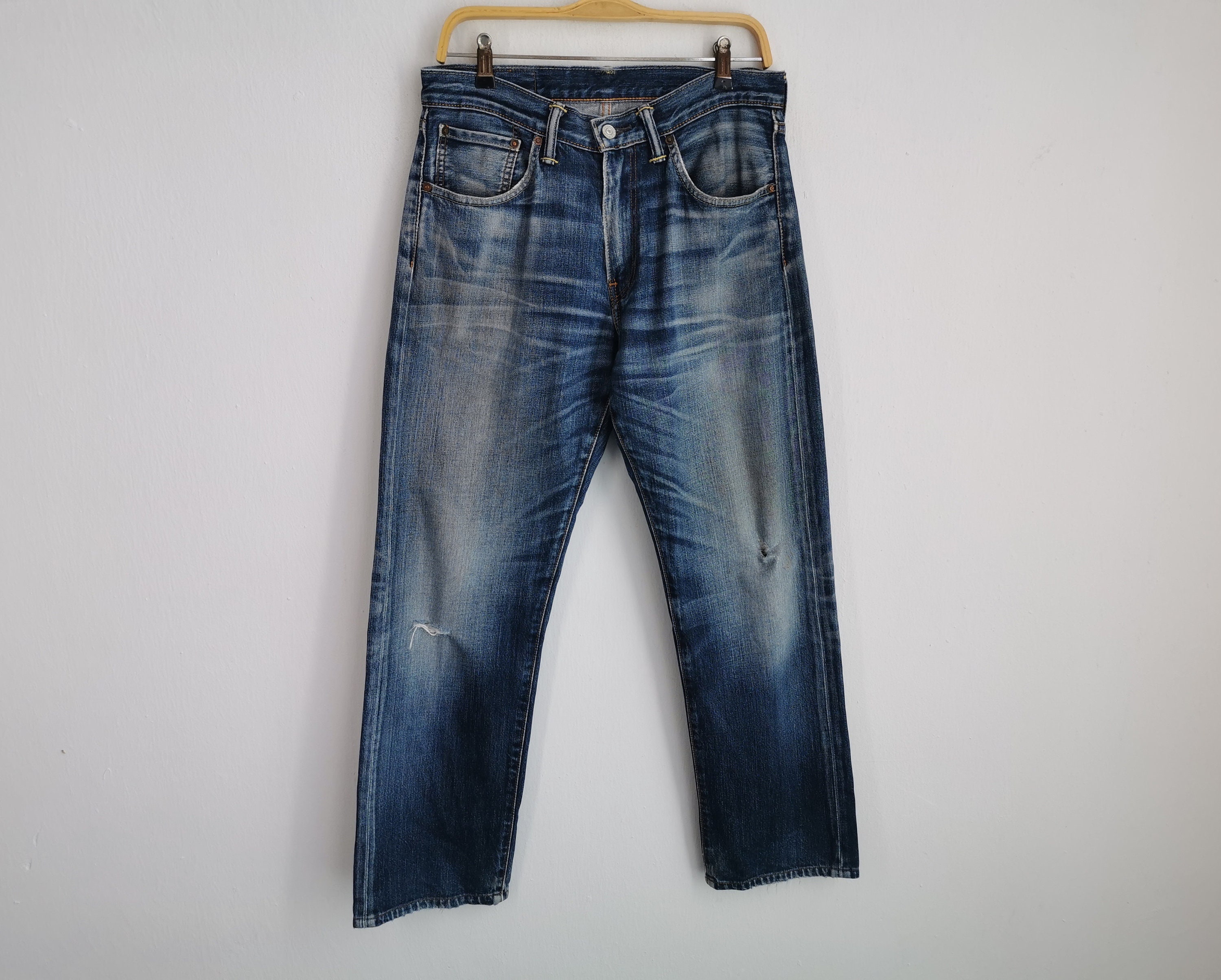 Levis Jeans Distressed Levis Lot 503 Denim Jeans Pants Size