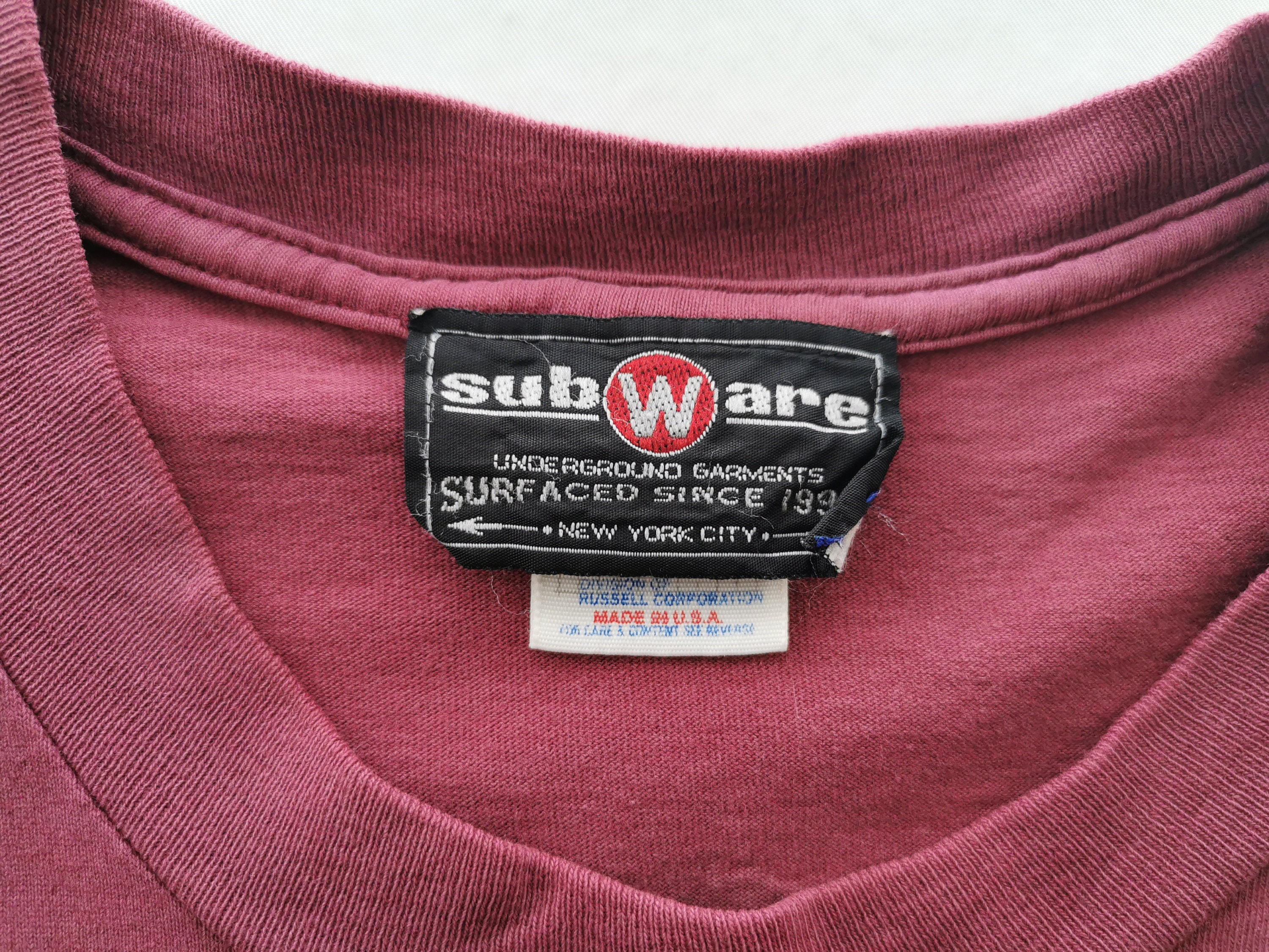 90s HECTIC × SUBWARE Tee L Vintage 90's SUBWARE HECTIC New York City Tokyo Tee Shirt | eBay