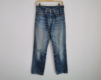 Levis Jeans Distressed Vintage Levis Lot 502 denim jeansbroek maat 30