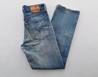 Levis Jeans Distressed Vintage Levis Lot 502 Denim Jeans Pants Size 30