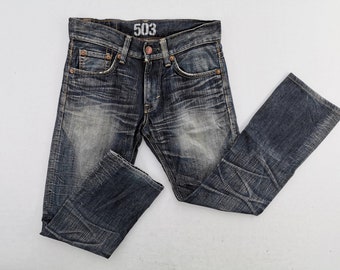 Edwin Jeans Vintage Edwin Lot 503 Denim Jeans Made In Japan Size 31/32x29.5