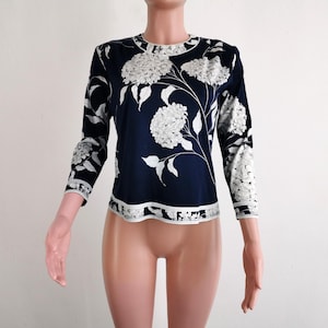 Leonard Blouse Vintage 90&#39;s Leonard Over Print Blouse Shirt Made In Japan Size S