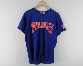 Vintage 90s Mizuno Baseball Jersey Button Down Style Baseball