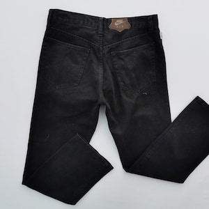 Nike Air Jeans Distressed Size S Nike Air Black Denim Jeans Pants Size 29/30x28.5