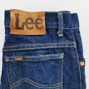 Lee Jeans Vintage anni '90 Lee Denim Jeans Pantaloni Made In USA Taglia 29/30x34
